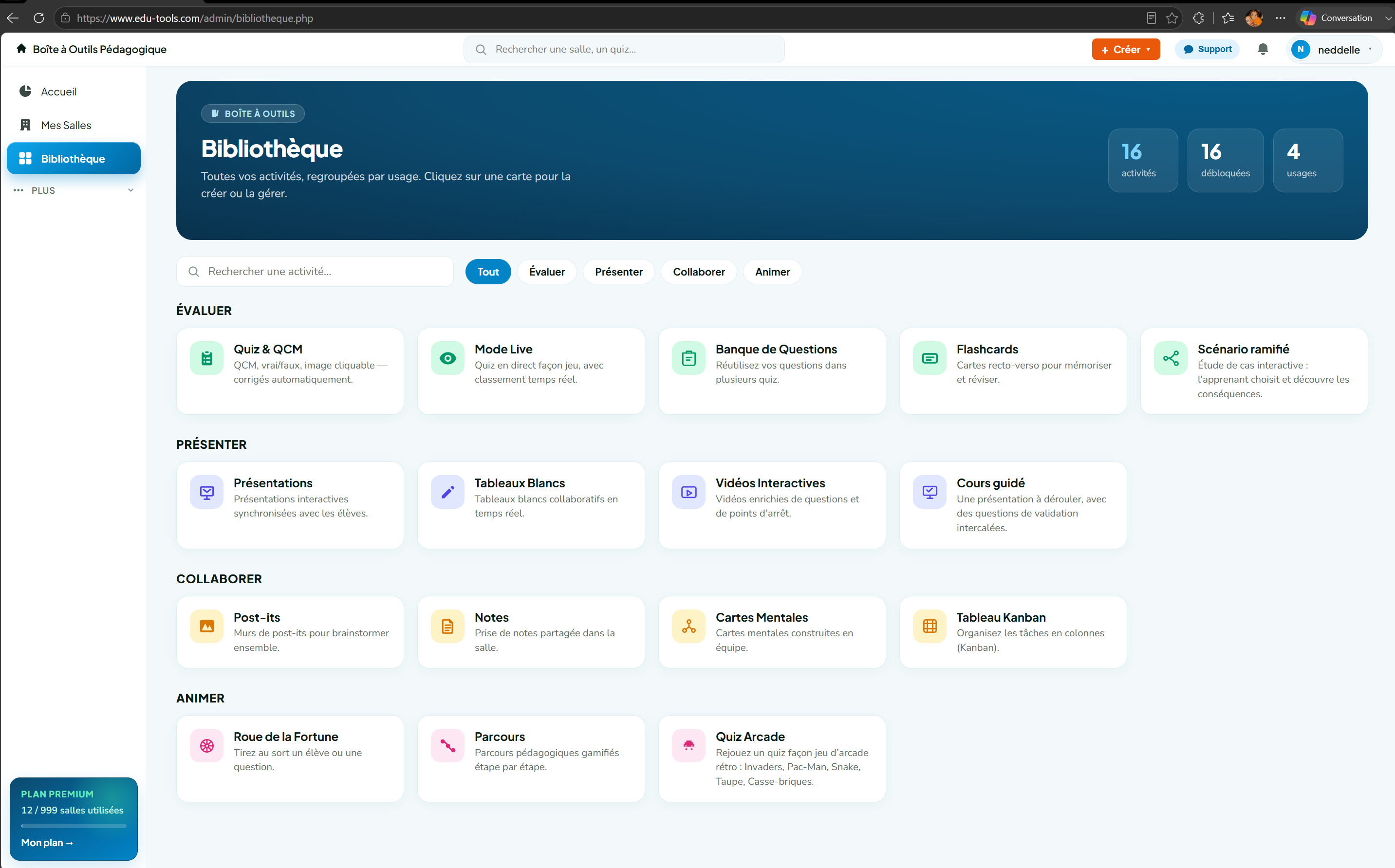 EduTools Outils Pédagogiques pour l'enseignement et la formation